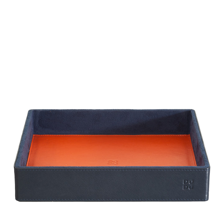 DUDU Ensemble de bureau en cuir pour le bureau 4 pièces avec plateau de poche, porte-stylo, porte-lettres, porte-bloc-notes