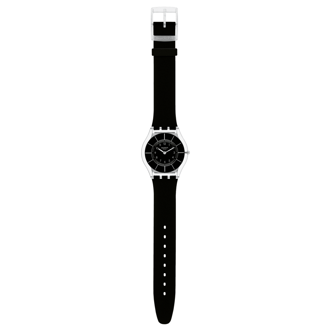 Swatch orologio BLACK CLASSINESS Originals Skin 34mm SS08K103 - Capodagli 1937