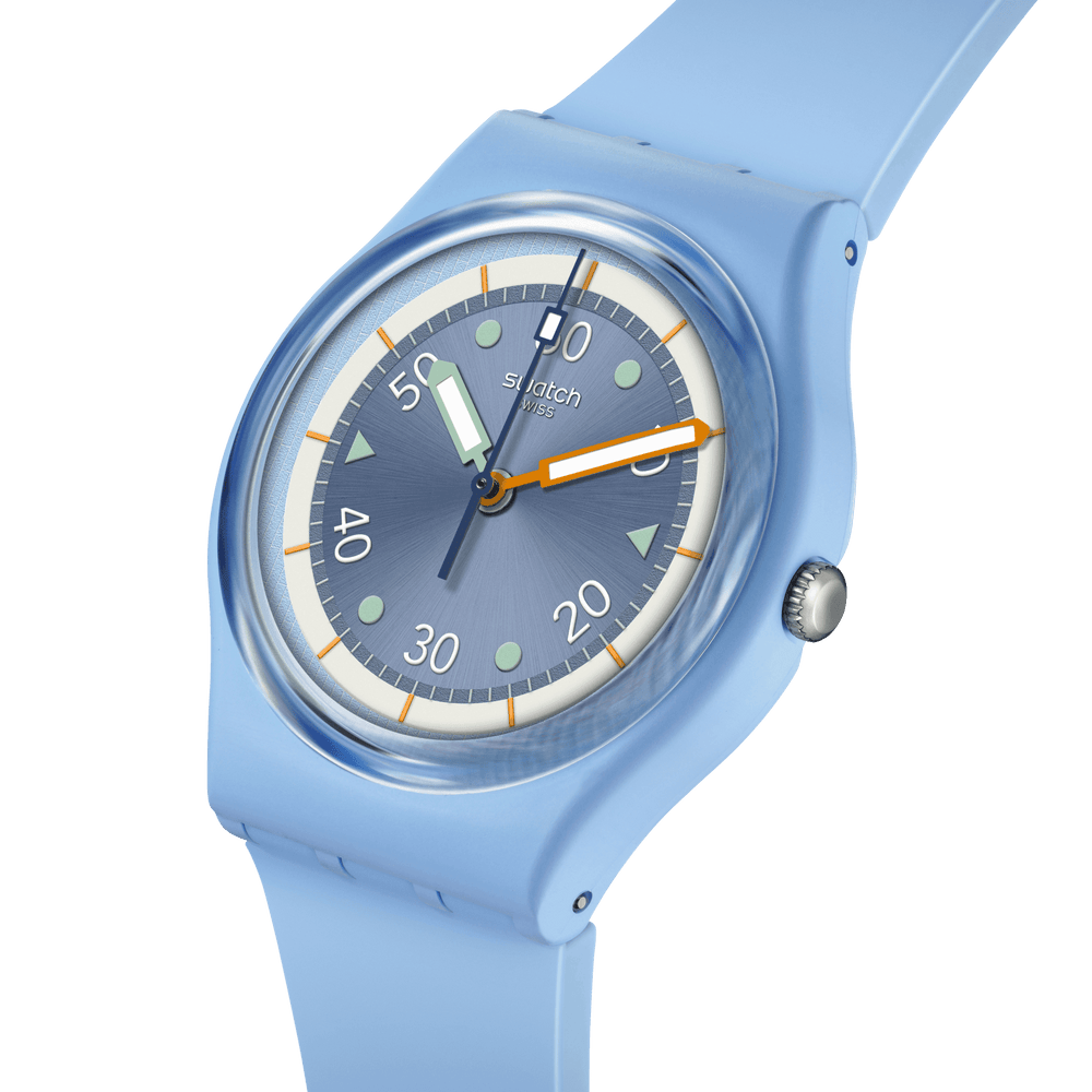 Swatch orologio FROZEN WATERFALL Originals Gent 34mm SO31L100 - Capodagli 1937