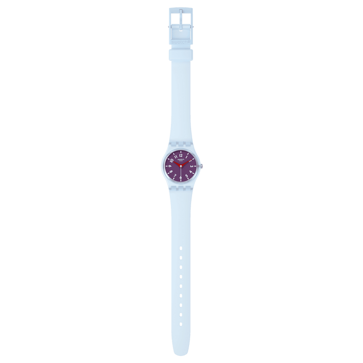 Swatch orologio POWDER PLUM Originals Lady 25mm LL126 - Capodagli 1937