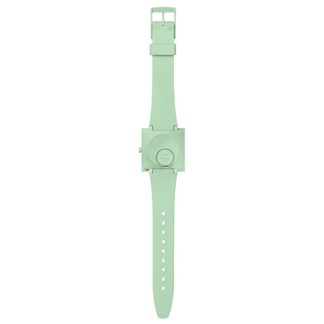 Swatch orologio WHAT IF…MINT? Bioceramic What If? Collection 33mm SO34G701 - Capodagli 1937