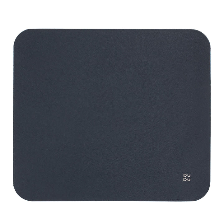 DUDU Tappetino per Mouse Morbido in Pelle, Sottile, di Design, 25x22 cm, Antiscivolo, Mouse Pad da Scrivania, Colorato