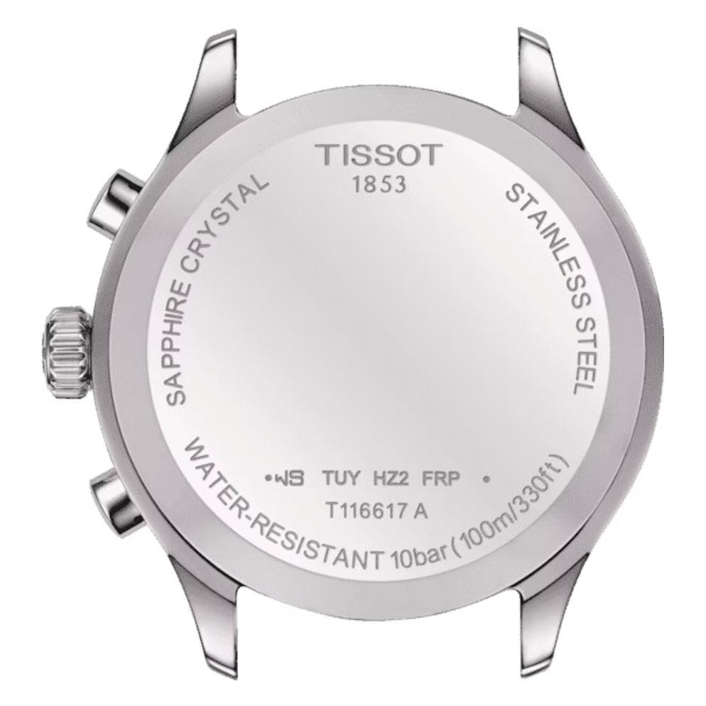 Montre Tissot Chrono XL Classic 45mm acier quartz vert T116.617.11.092.00 - Capodagli 1937