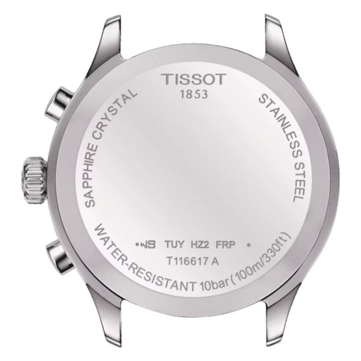 Montre Tissot Chrono XL Classic 45mm acier quartz vert T116.617.11.092.00 - Capodagli 1937