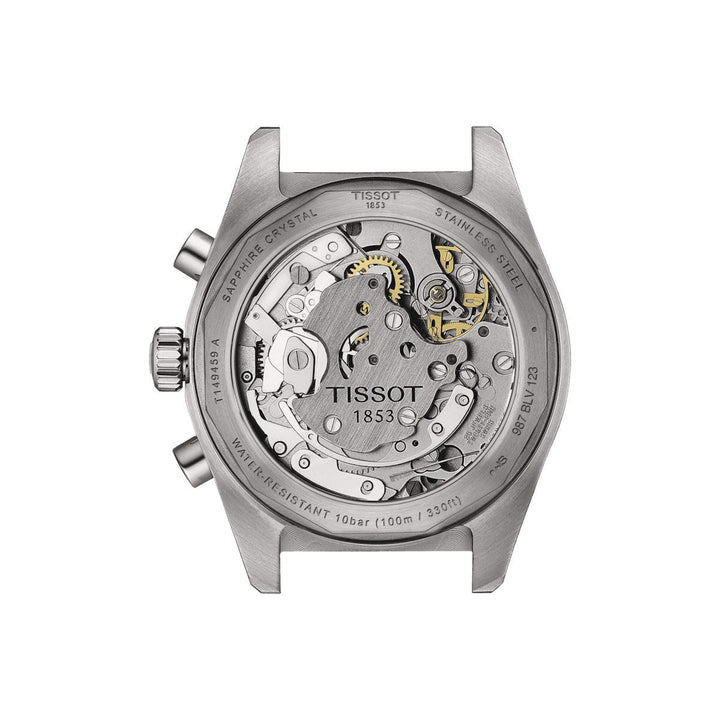 Tissot orologio PR516 Mechanical Chronograph 41mm nero meccanico acciaio T149.459.21.051.00 - Capodagli 1937