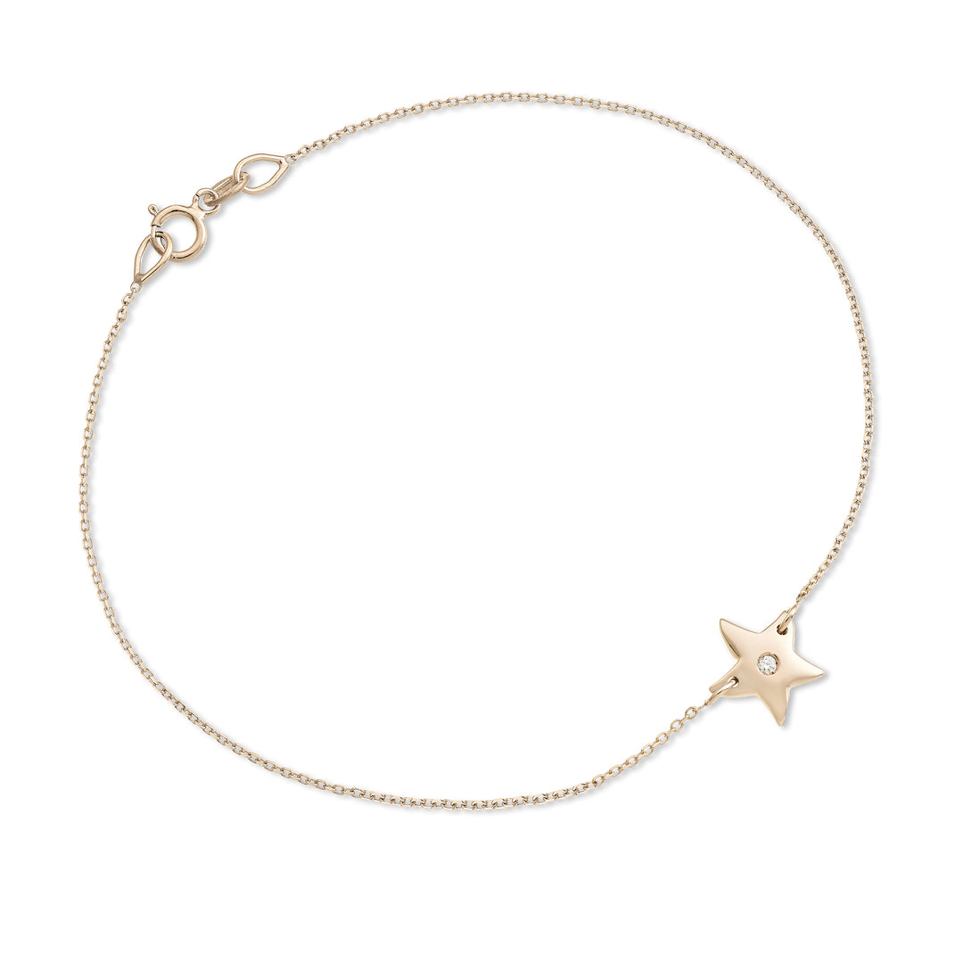Mikiko br 18k starfish 0.01 ct rose gold MB5050O3BR001