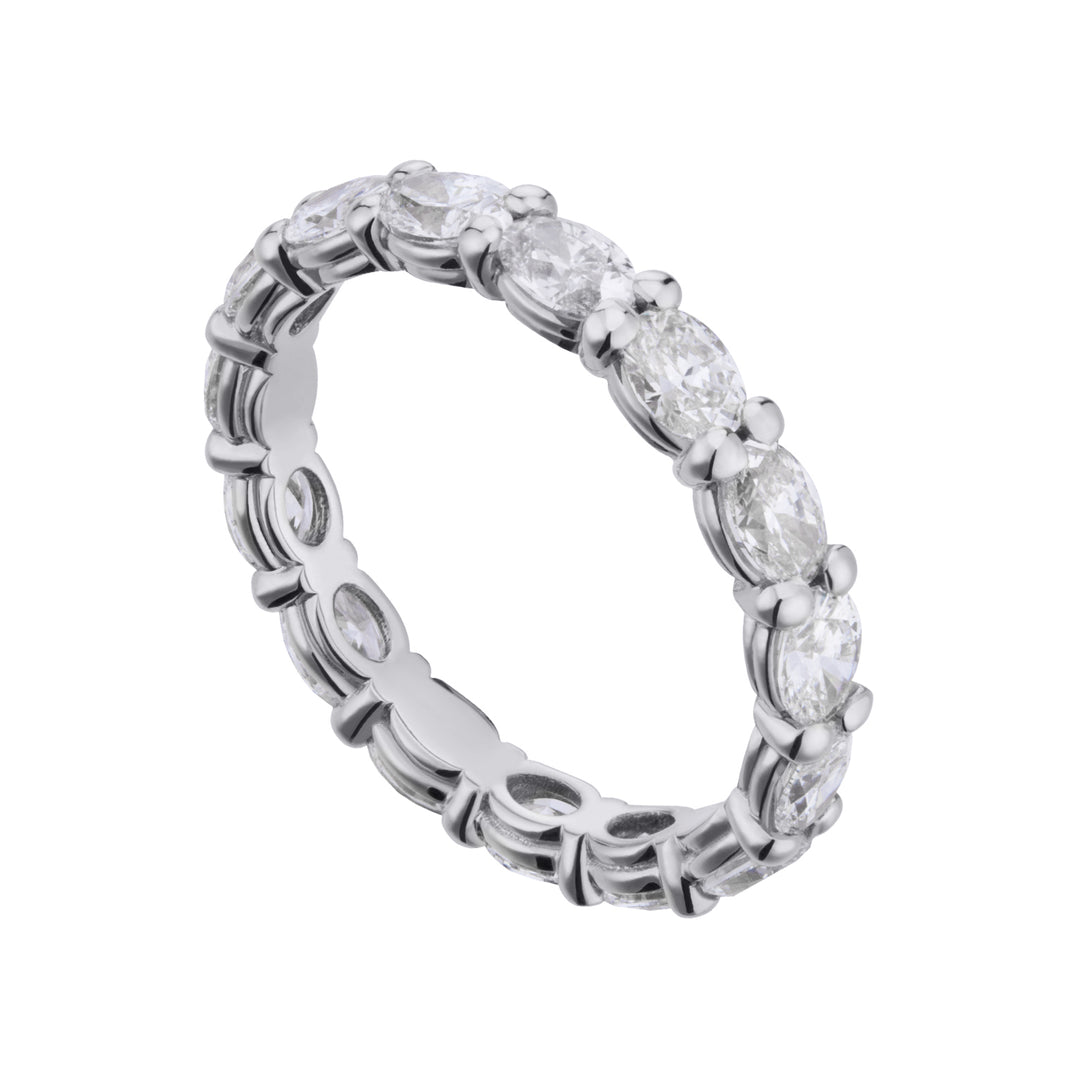 Golay eternity with oval diamonds stones weighing 0.25 ct AET004DI25-22206110015