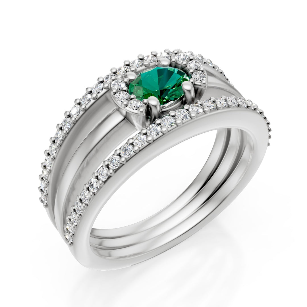 Anillo golay dos hileras pavimenta&
