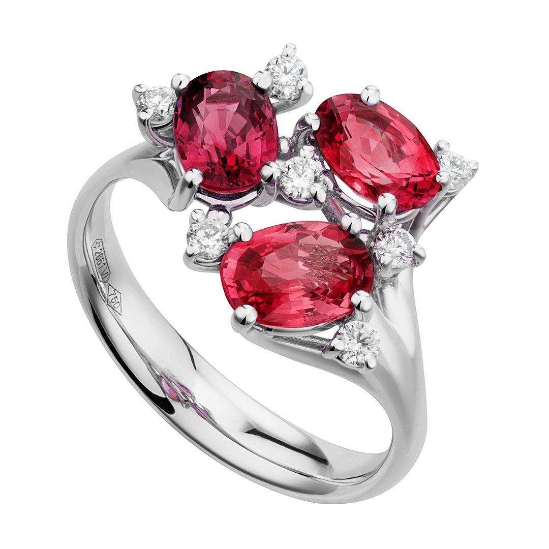 Anillo trilogía Golay con rubíes 6x8 y diamantes ATRM001DIRU1-23090110191