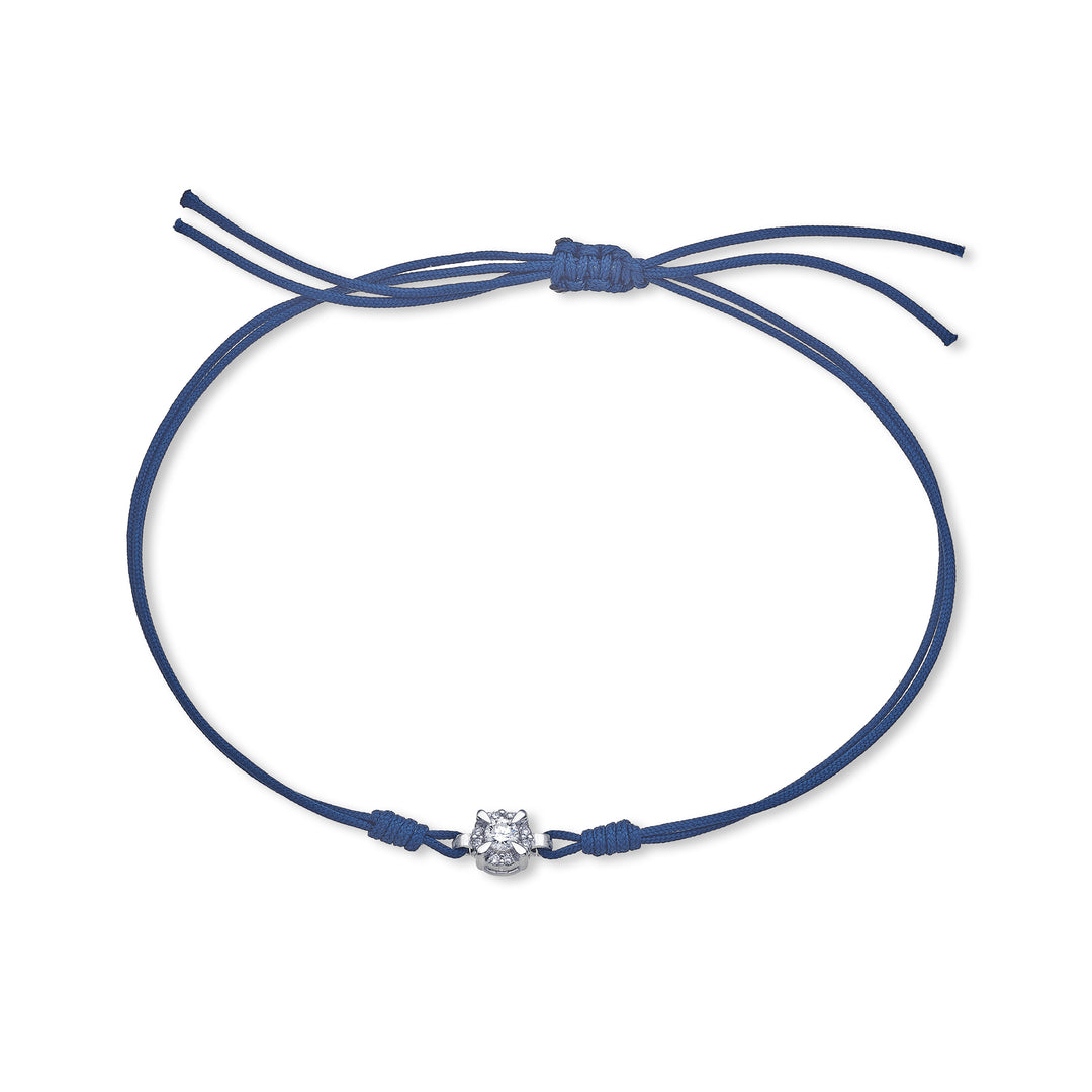 Mikiko br 18k 0.11 ct round size 2 white/blue gold MB5057O4DI2BL