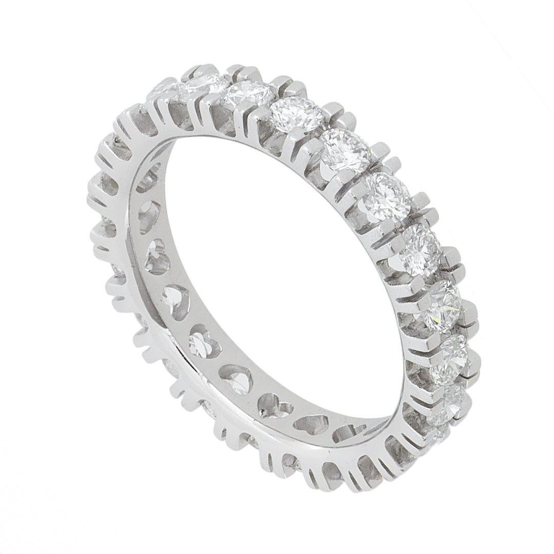 Golay anello girodito lineare cuori AET001150WDI-15261110065