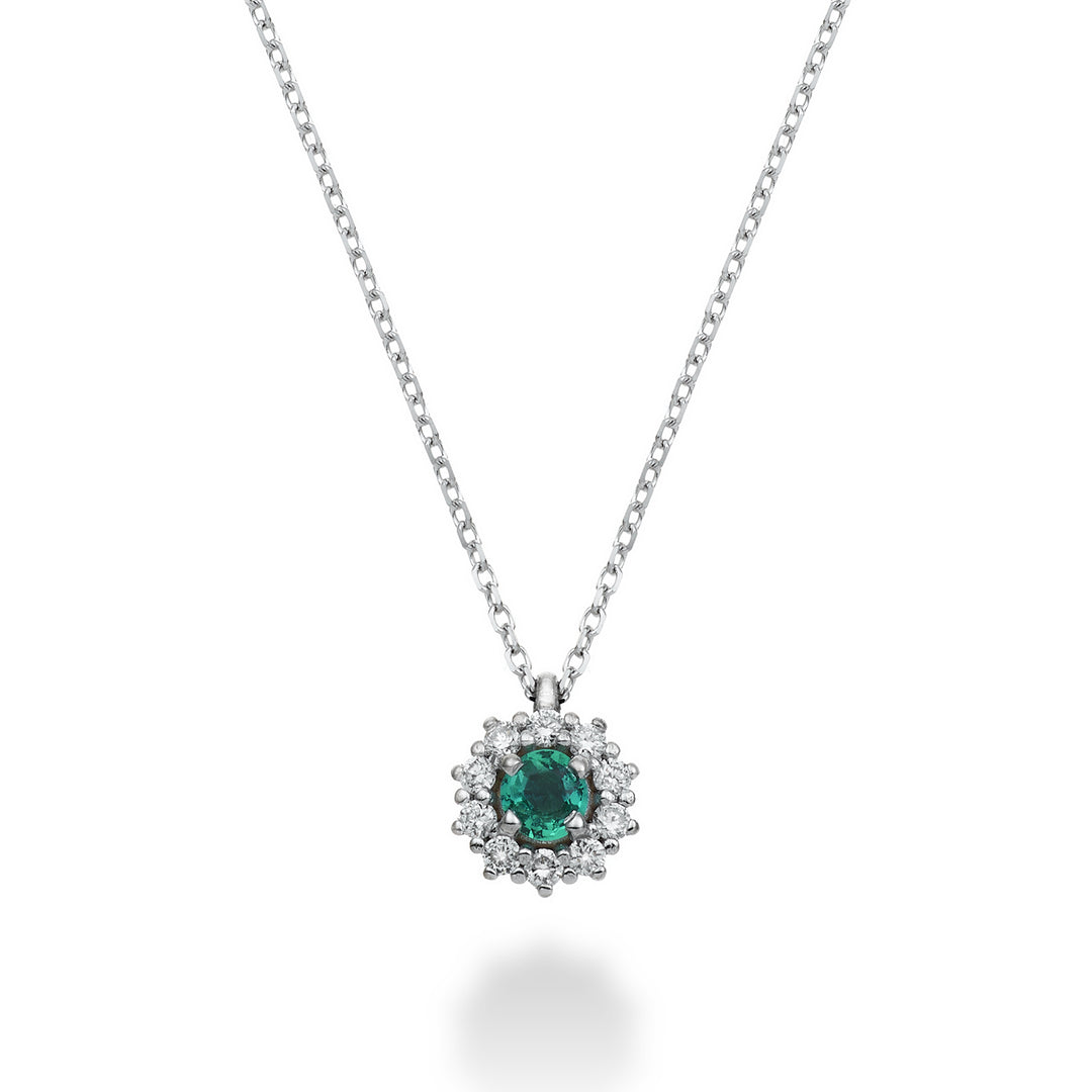 Nihama cl 18k emerald n. 0.10 ct diam. 0.07 ct size 2 ND5085O4SMN010