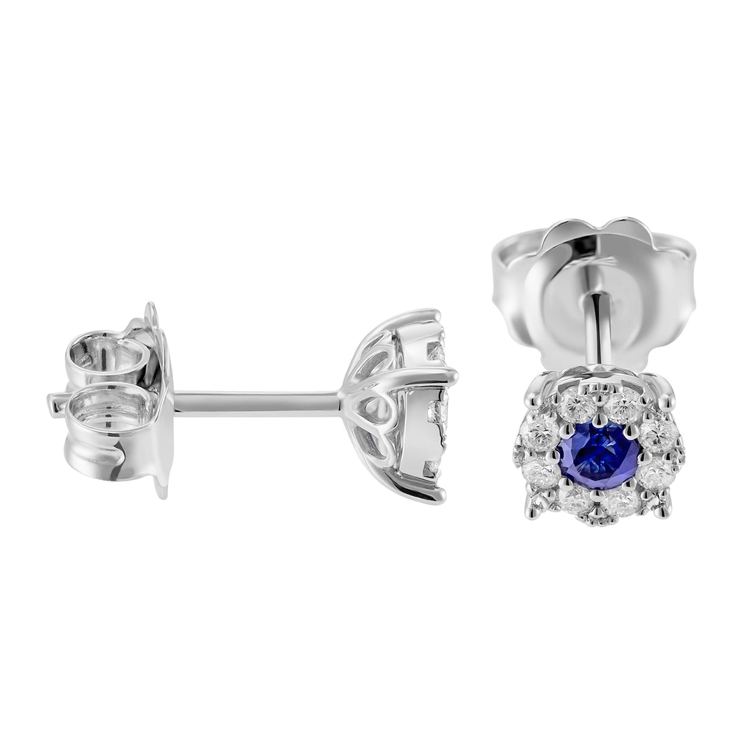 Nihama or 18k zaffiro n. ct.0,26 diam. ct.0,20 NOGICE01DIZBO4