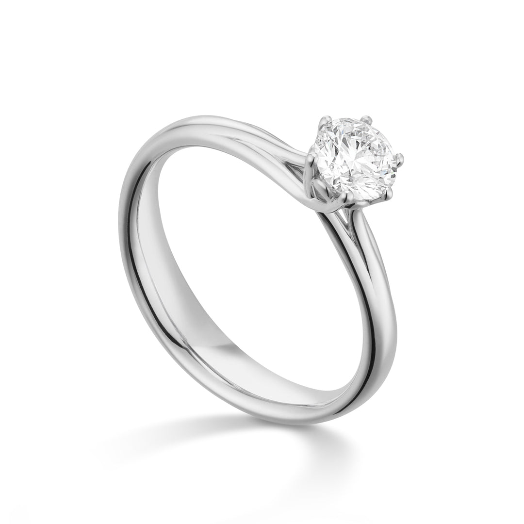 World Diamond Group anello solitario grace 6 griffes ASL025DI-18311110242