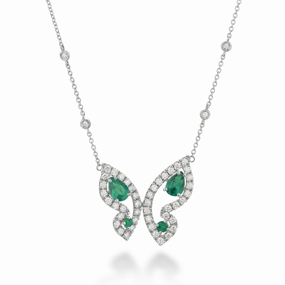 Golay grand tour de cou mariposa avec émeraudes et diamants GFFA008DISM-22259110063