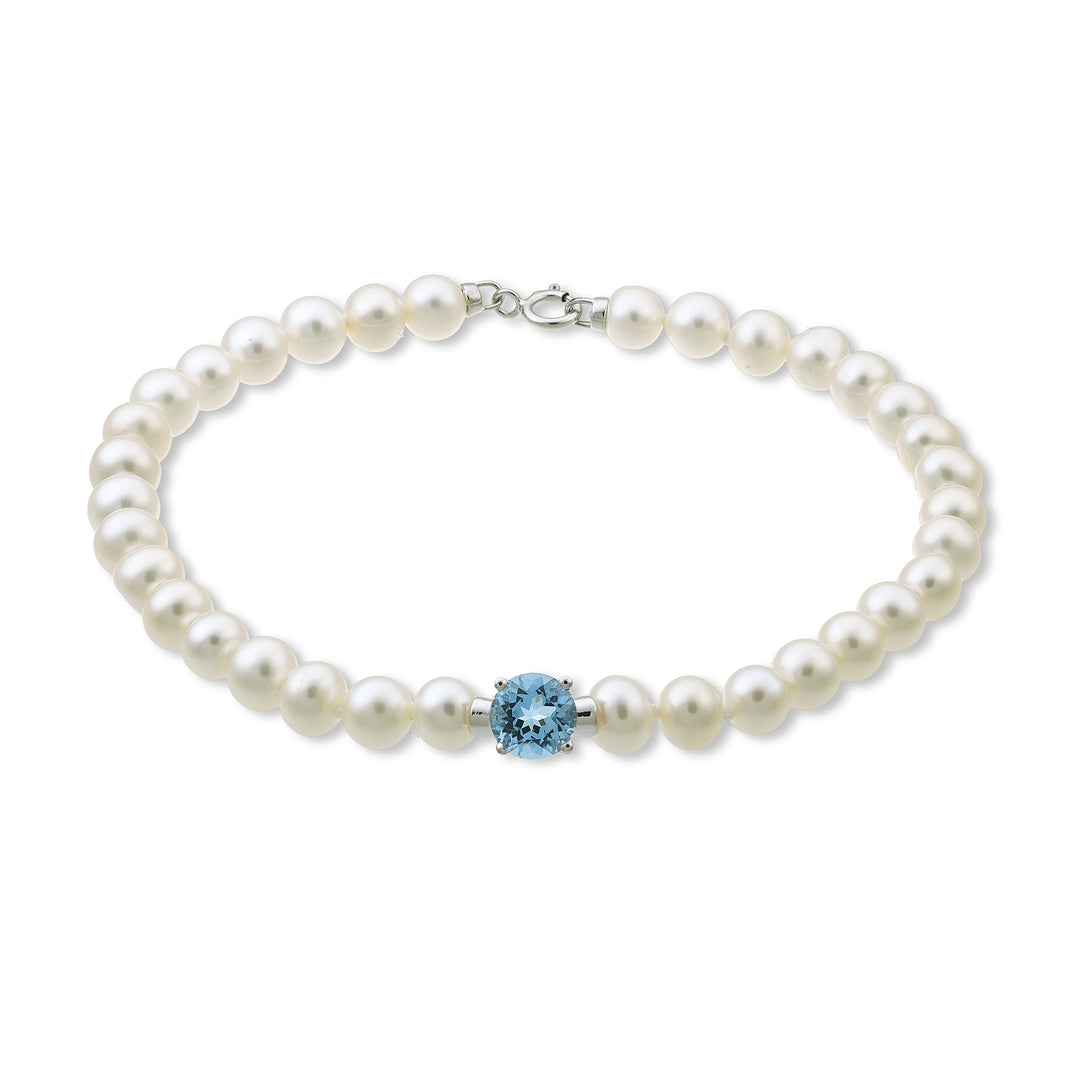 Nihama br 18k fw 5-5.5 topacio suizo azul redondo 6 ct.0.99 anillo de resorte NB1018O4TPSW50