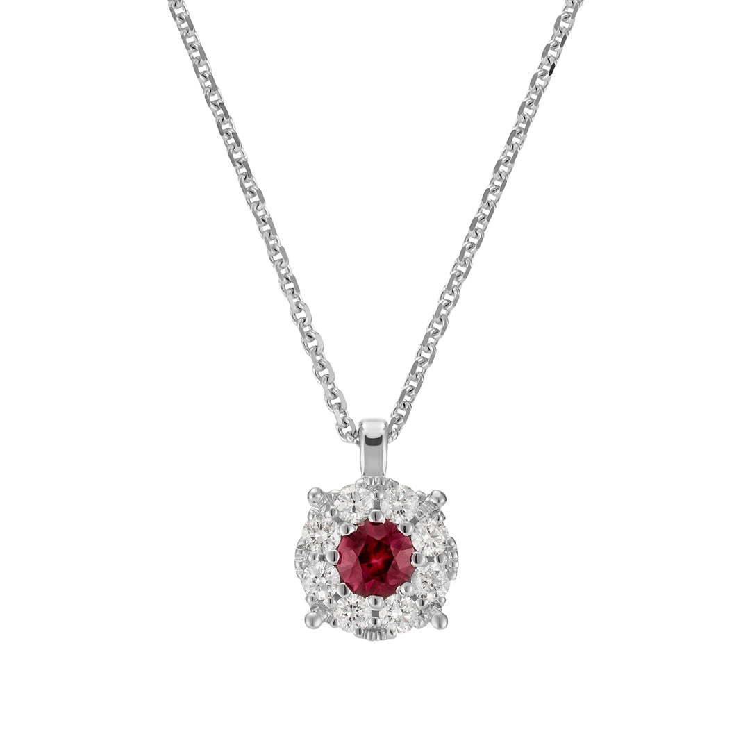 Mikiko cl 18k ruby ​​n. 0.12 ct diam. ct.0,10 MGGICE01DIRUO4