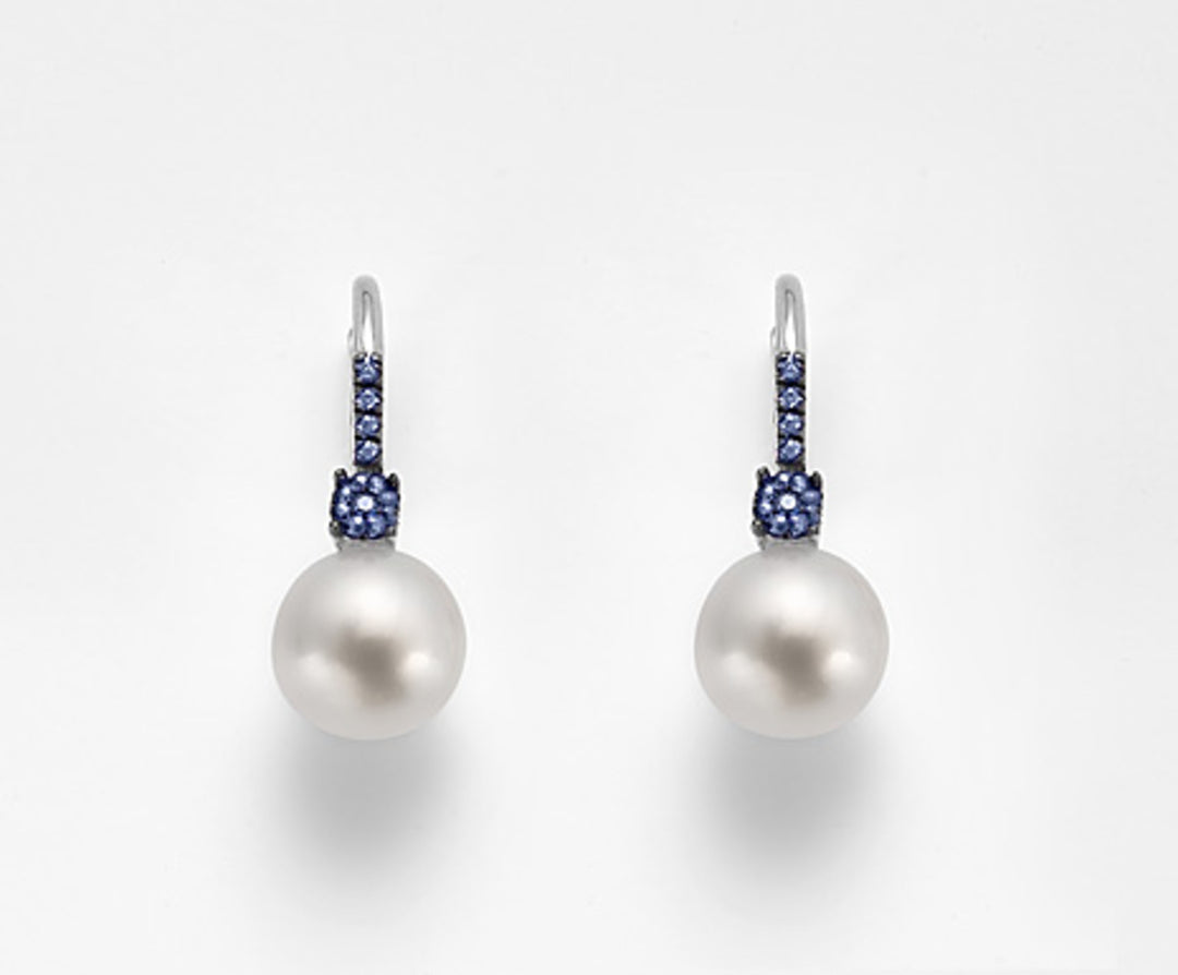 Mikiko or 18k fw 10/10.5 blue sapphires 0.22 ct MO1468O7ZAFFBLU