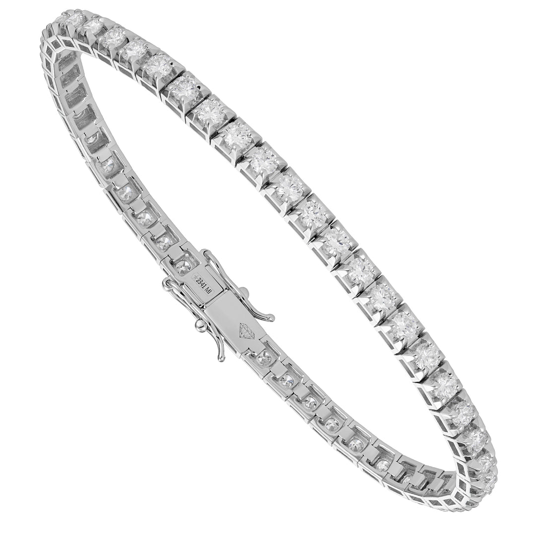 Bracelet tennis carré Golay 4,10 ct BTQ060DI19-20031110004