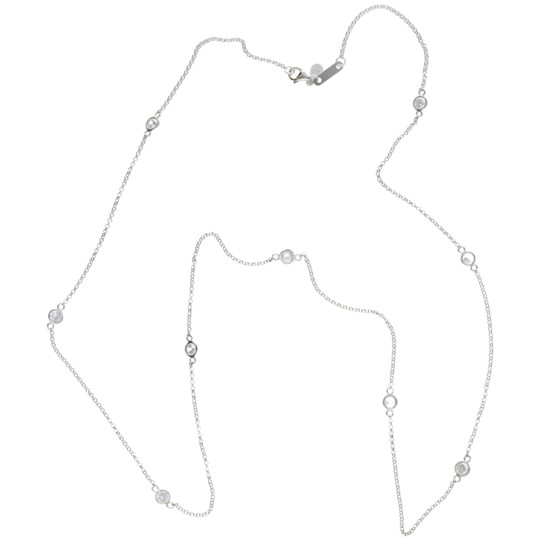 Mikiko cl ag925 gem swarovski white cm.60 MD7583A4BIANCO0