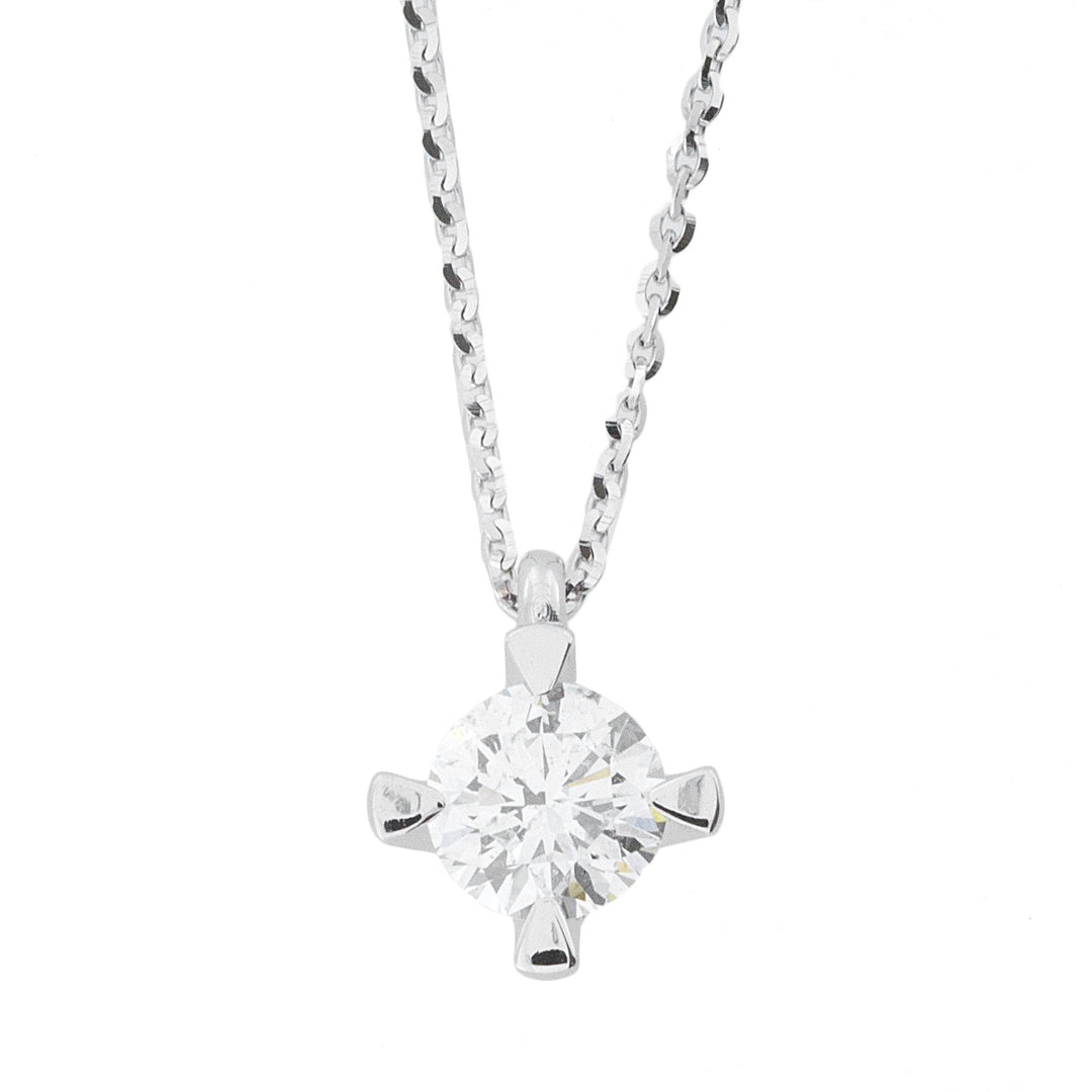 Collar Golay punto de luz 4 puntas triangulares PL001WDI-18340000148