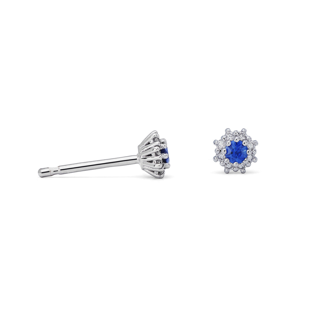 Nihama ou saphir 18 carats no. 0,16 ct de diamètre. 0,08 ct taille 1 NO5066O4ZFN016