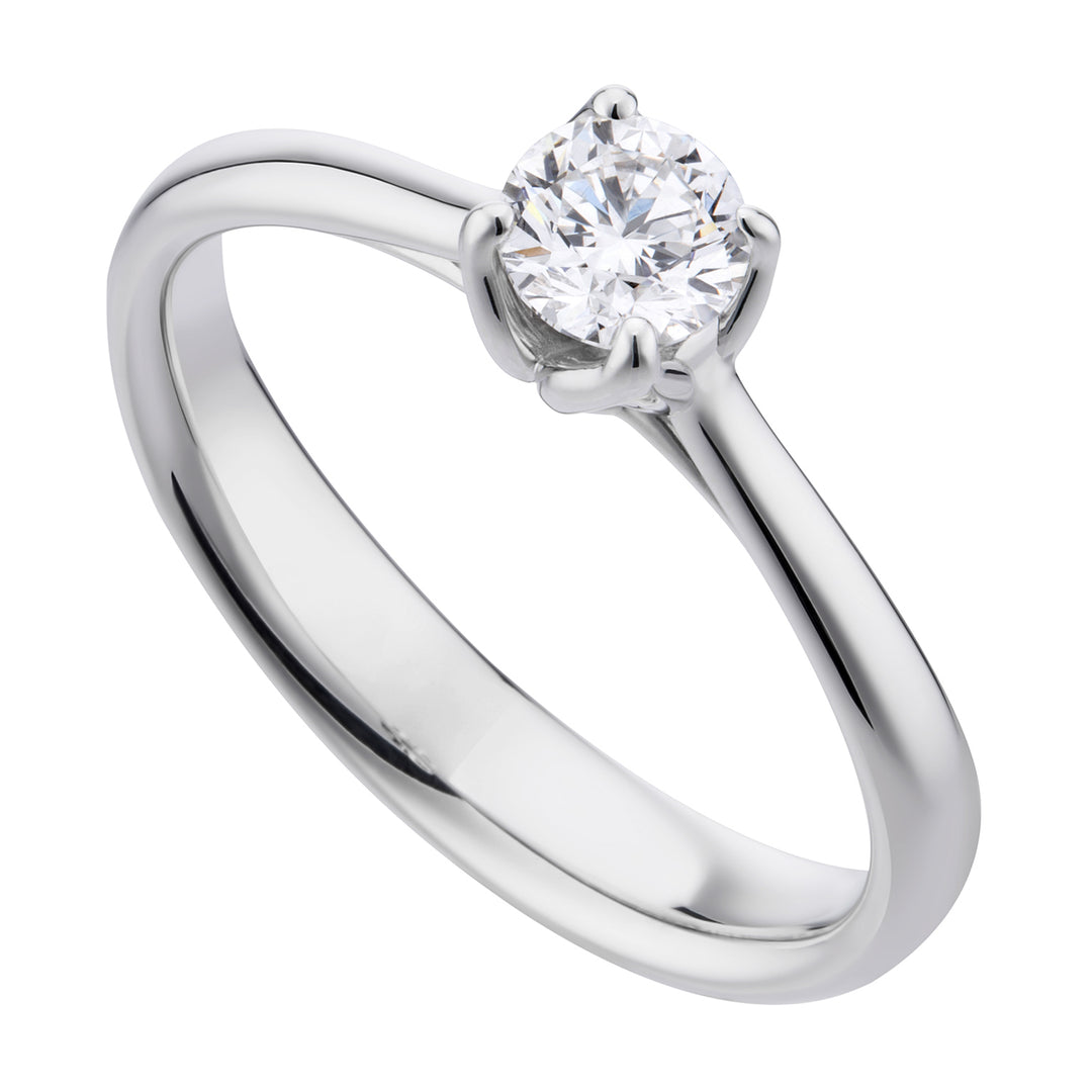 World Diamond Group FM 4 prong solitaire ring, ct. 0.40-0.49 ASLFM010DI5-19011110072