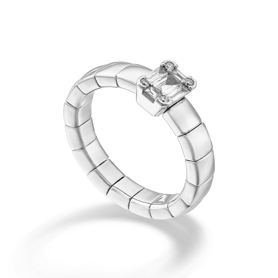 World Diamond Group un diamètre de 18 carats. tepper avec ressort ct. total 0,30 GA5163O4BR030