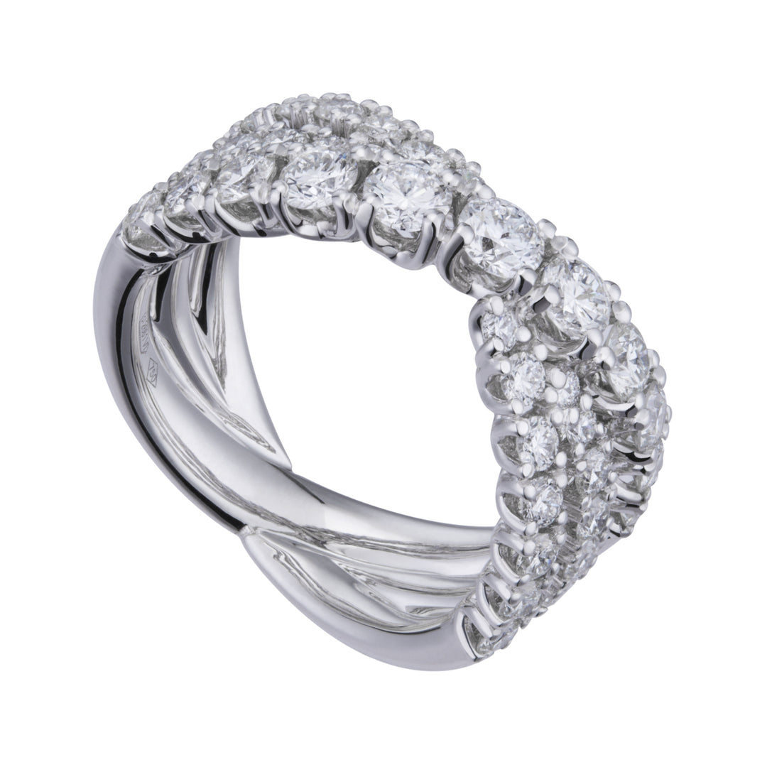 Golay anello multifascia grace con diamanti ABTRE2300DI-23016110030