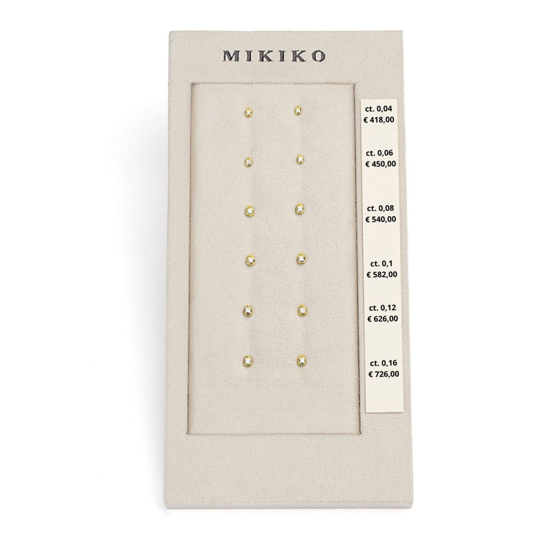 Mikiko packet or o5105 drop 18kt yellow gold 0.04-0.06-0.08-0.10-0.12-0.16 M.LIGHTBOX.62-G