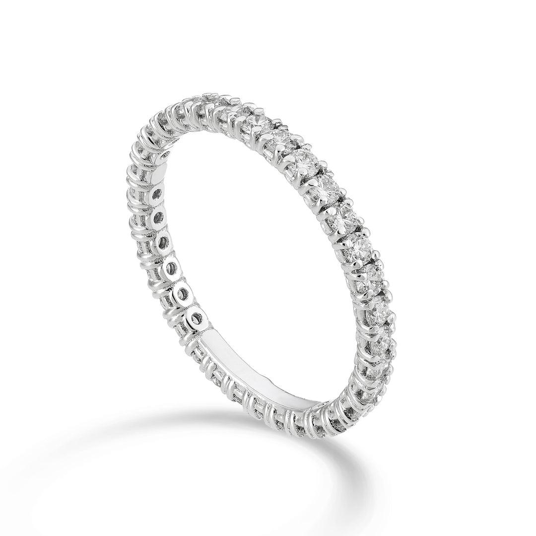 Anillo de dedo lineal Golay total 0,61 ct tamaño 14 AET090DI5-14-23110110116