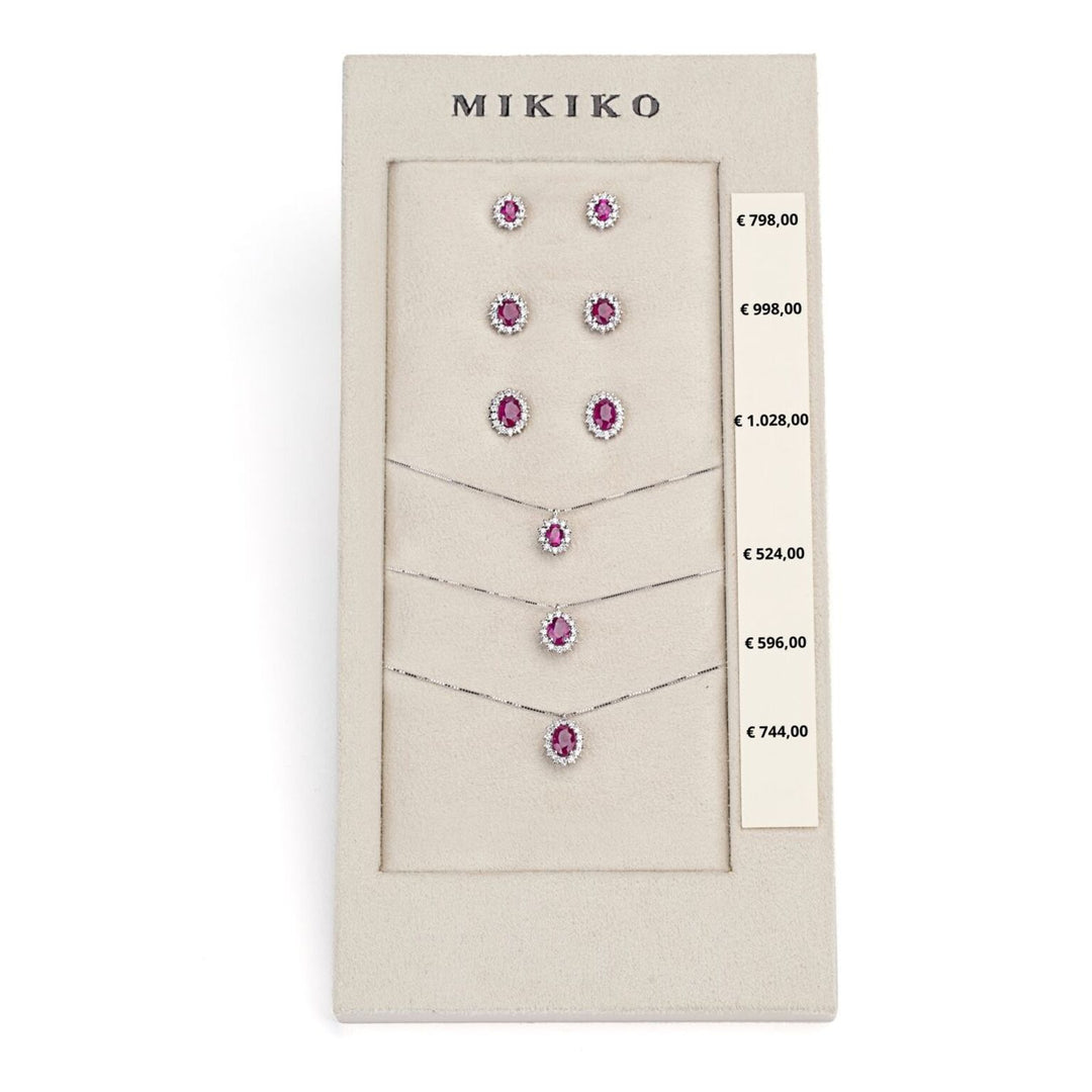 Mikiko package cl 5125/5126/5086 + or 5103/5014/5068 18kt oval 4x3/5x4/6x4 ruby ​​tr. M.LIGHTBOX.17-T