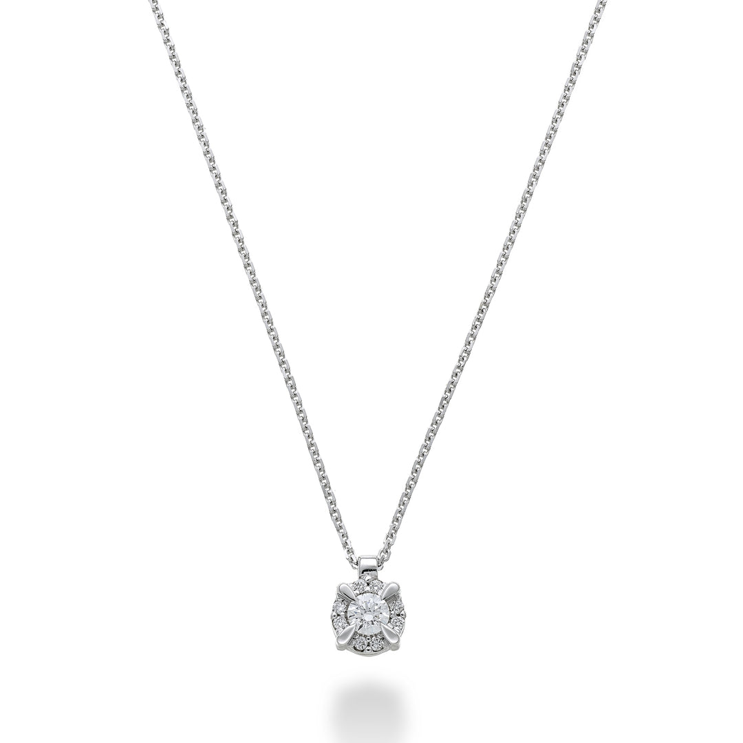 Collier World Diamond Group p.luce diamants parmi les marques, cen. 0,23 ct GPLC421DI23-25141110054