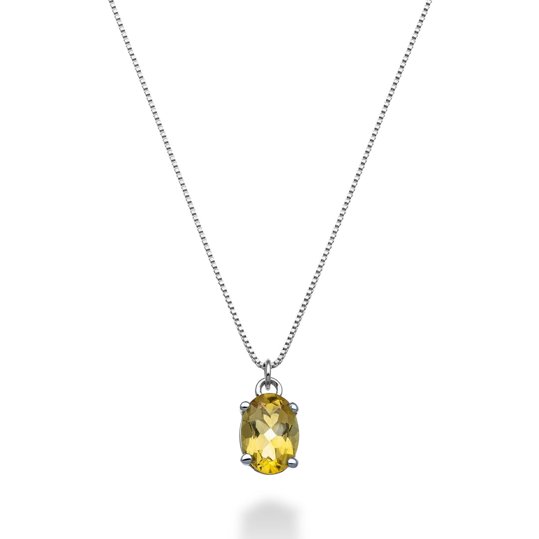 Mikiko cl 18k citrino ovalado 7x5 ct.0,60 MD5141O4CITR