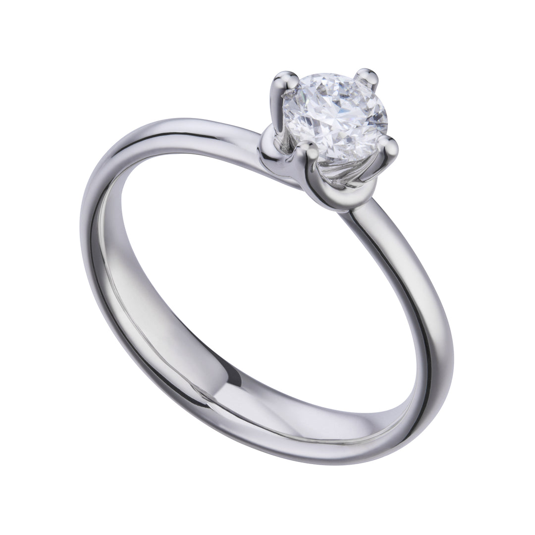 Golay anello solitario con 4 griffes ASL041DI-22238110005
