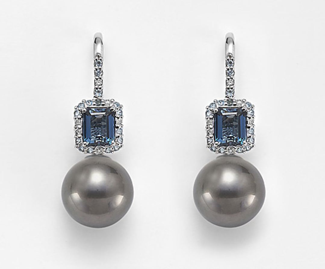 Mikiko or 18k sspb 11/12 ct.0,12 diam, blue topaz and london t opaze MO1428O4SANE110