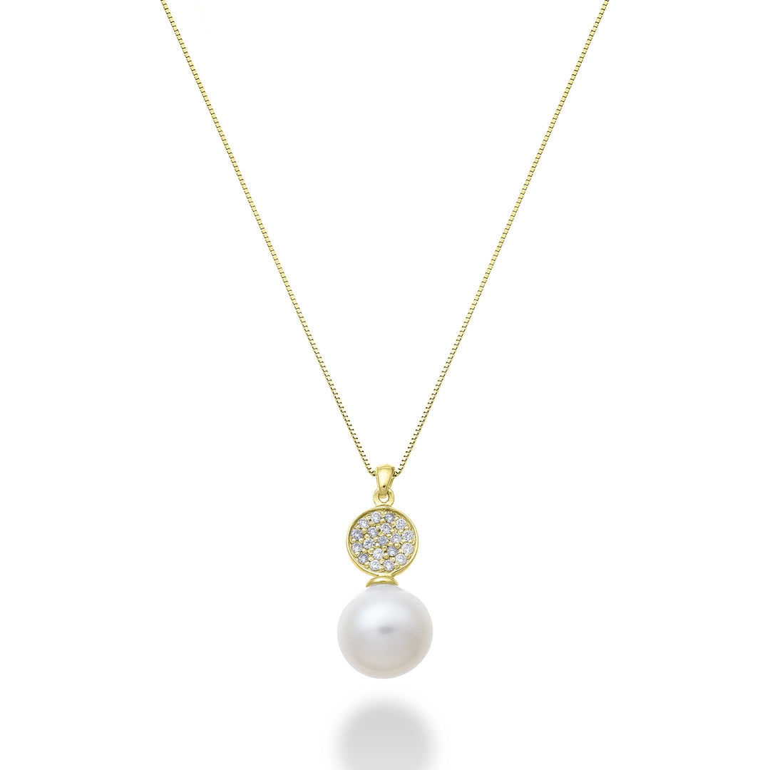 Mikiko cl 18k tondo fw 8/8,5 ct.0,10 oro giallo MD1094O1FABI080