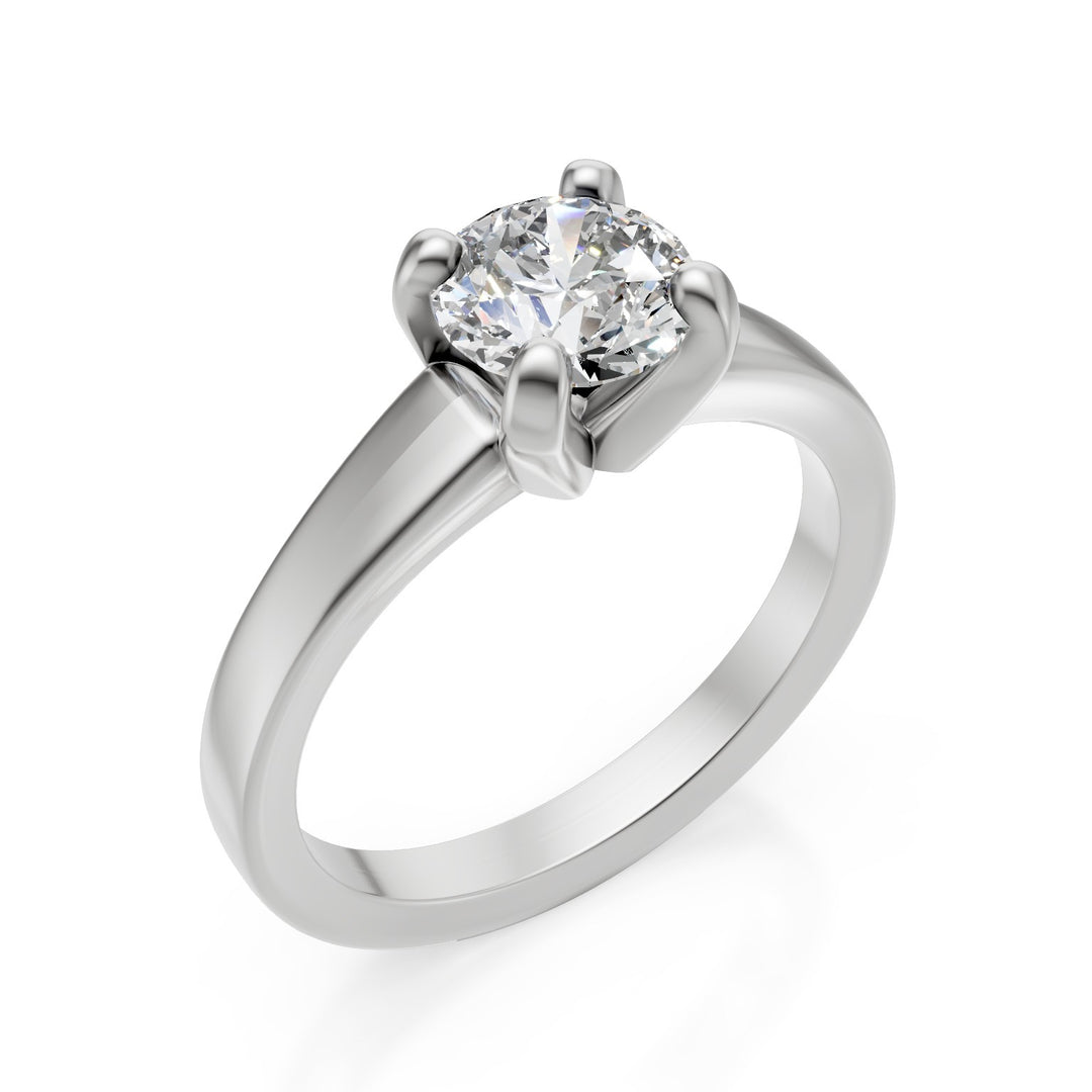 Anillo solitario Golay *v* bisel ASL589D-24339110044