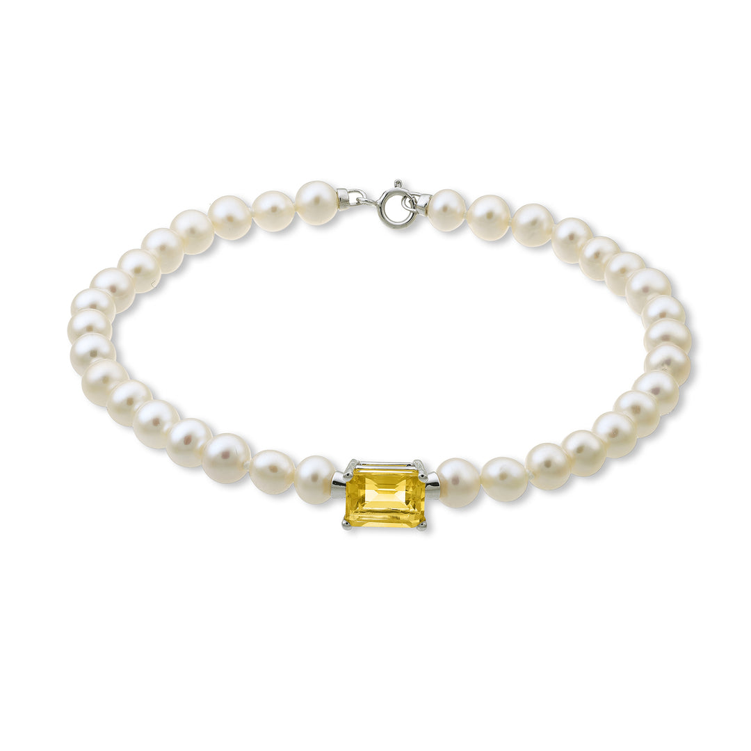 Nihama br 18k fw 5-5.5 citrino oct. Anillo resorte 6x8 ct.1.30 NB1016O4CITR50