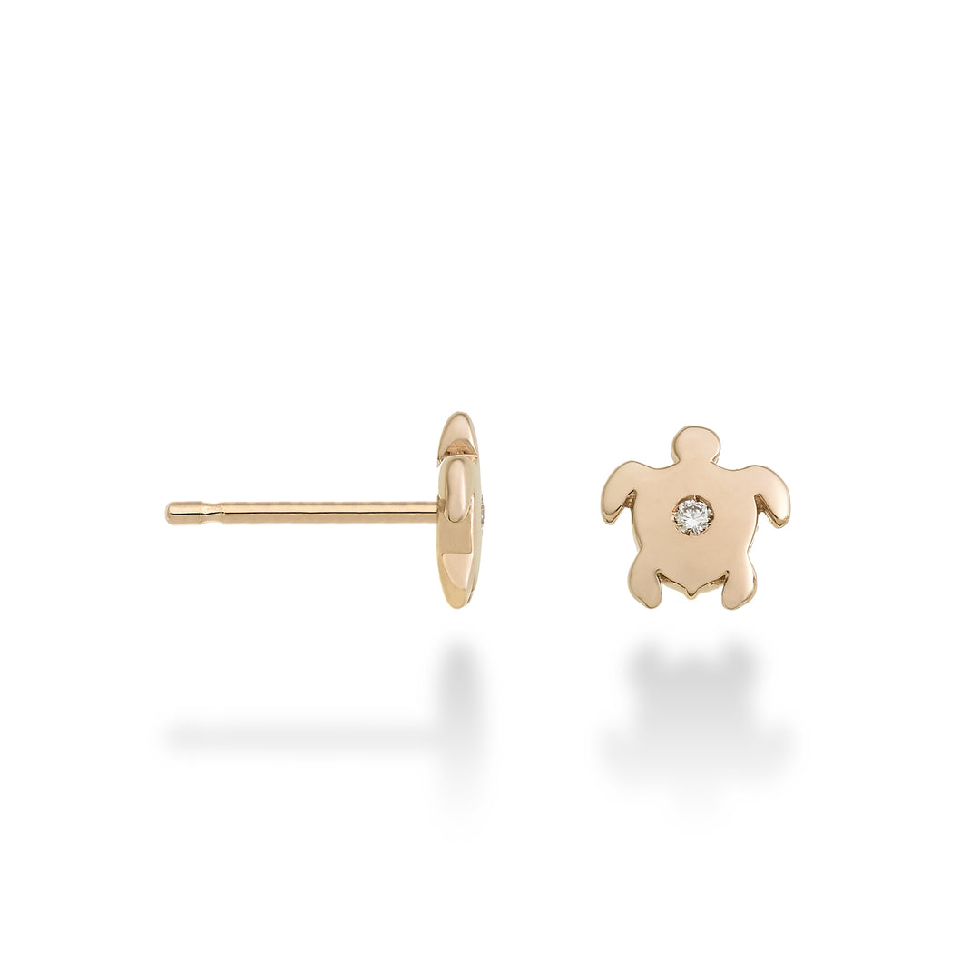 Nihama o tortuga de 18 quilates de oro rosa de 0,02 ct NO5111O3BR002