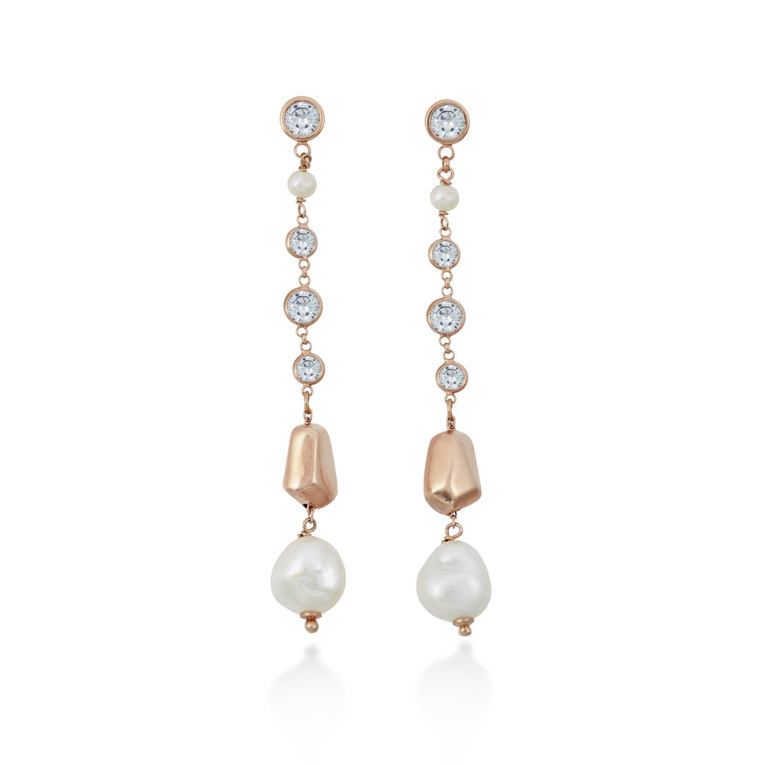 Nihama o ag925 fw bar 9/10 gema swarovski NO7640A3FDBI910