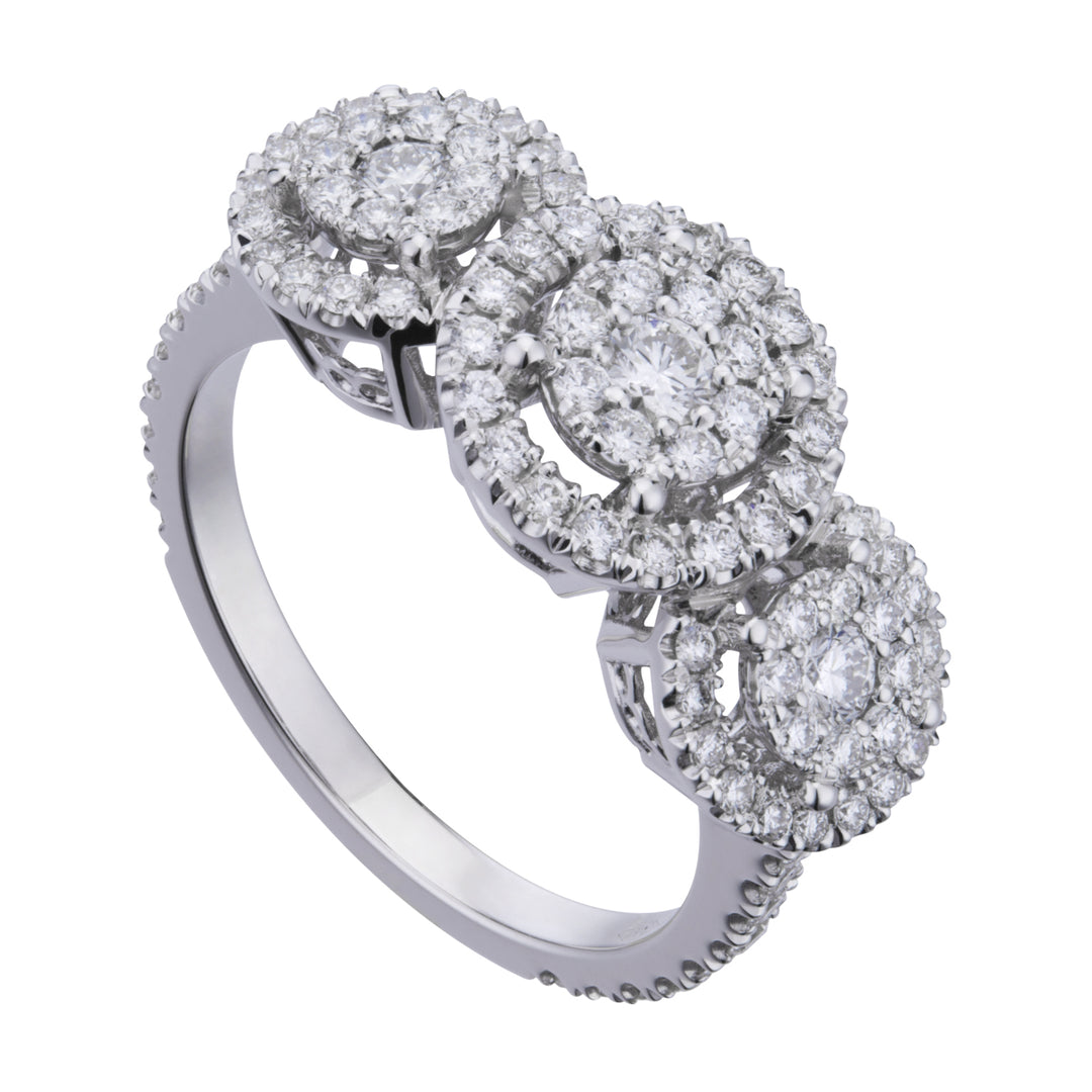 Bague trilogie Golay cen 0,10 ct lat 0,06x2 avec contour ACTTRIL014DI2-25203110257