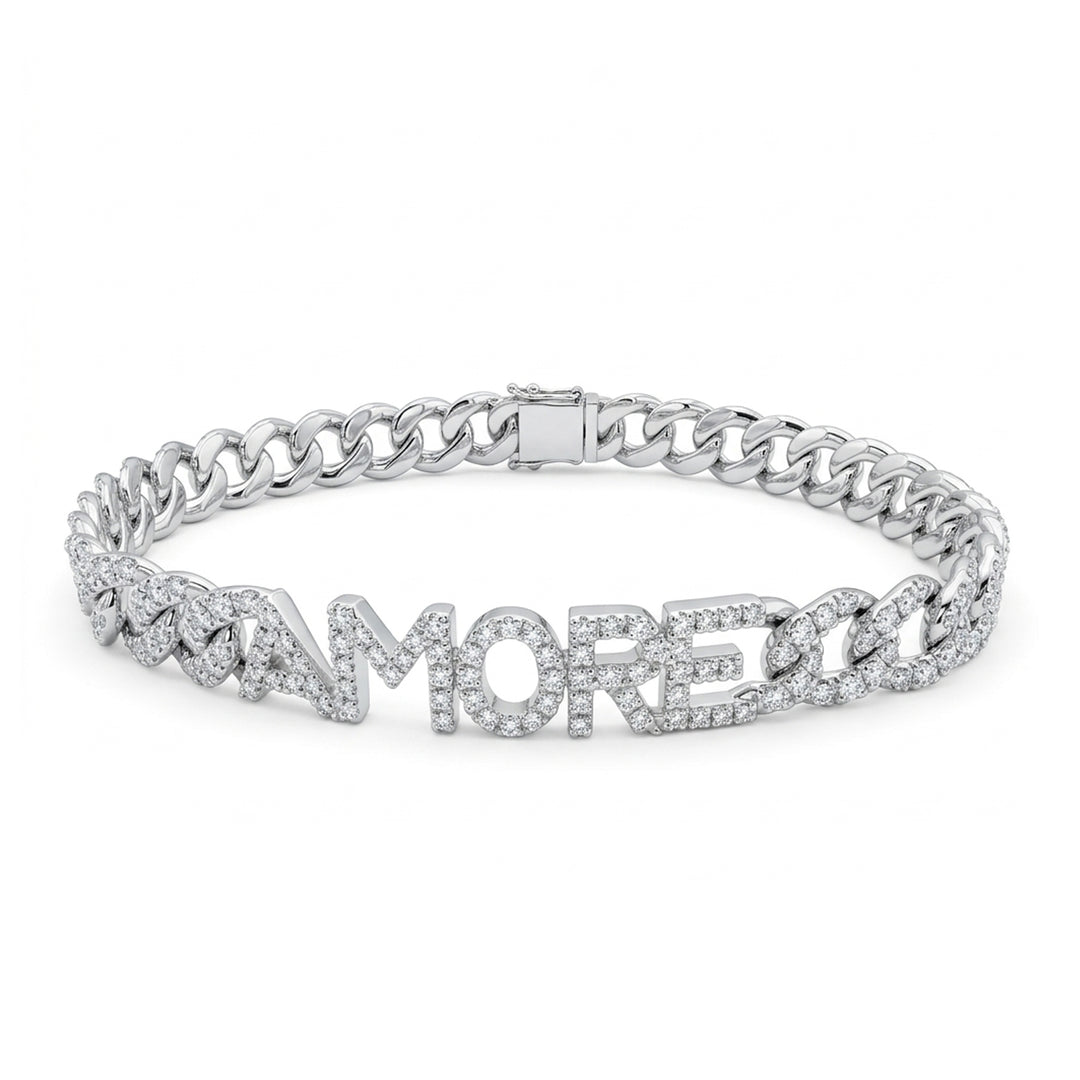 Golay small groumette bracelet all pave love BPVAMORE-22045110075