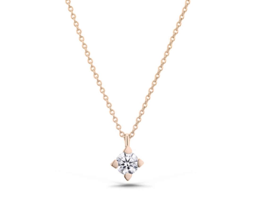 X-Diamond cl 18 carats laboratoire g.d. Or rose 0,30 ct LXD00CL006O3BI030