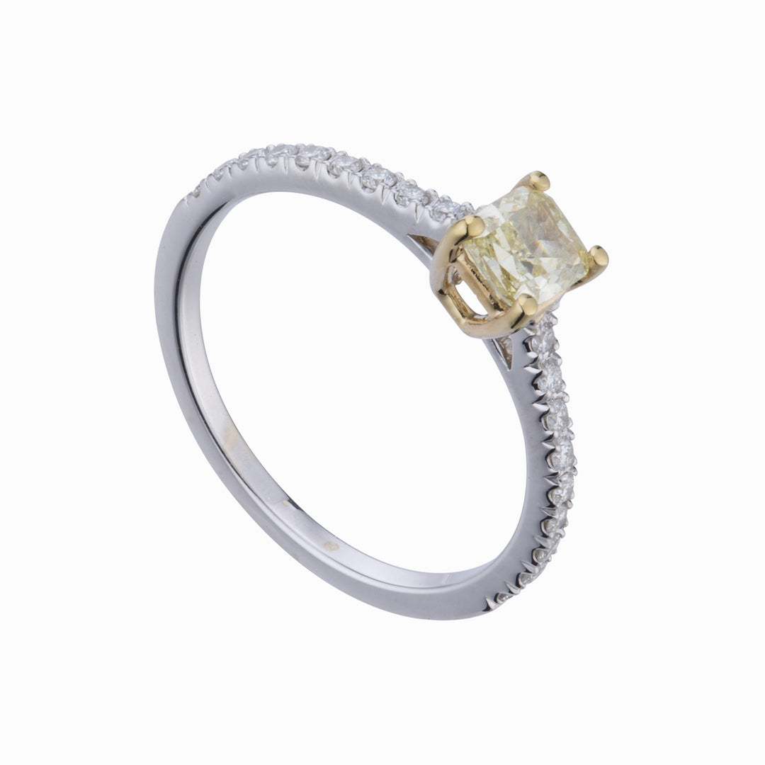 Golay anello solitario con princess fancy APRC018DIFY60-21209110033