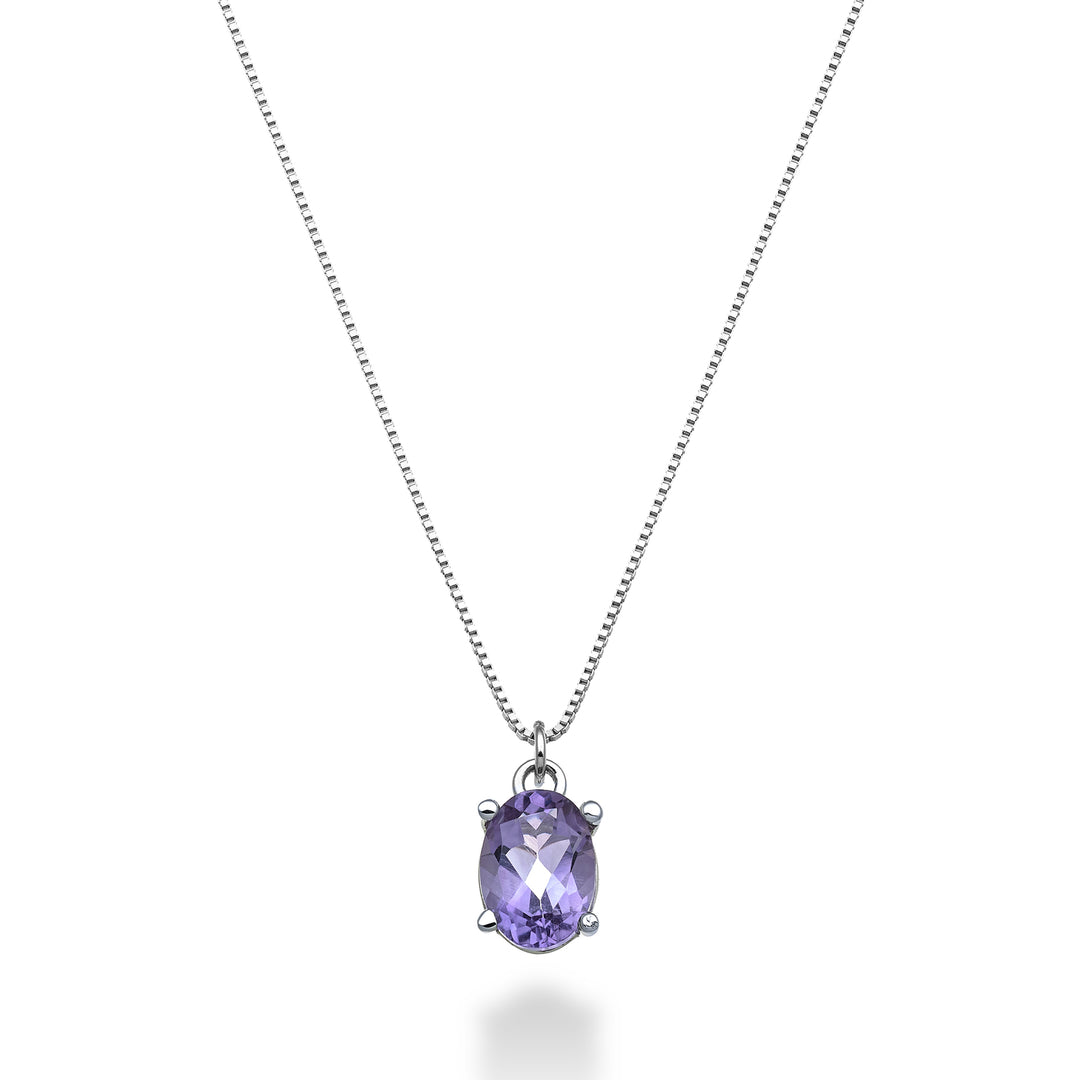 Mikiko cl 18k ametista ovale 7x5 ct.0,60 MD5141O4AMET