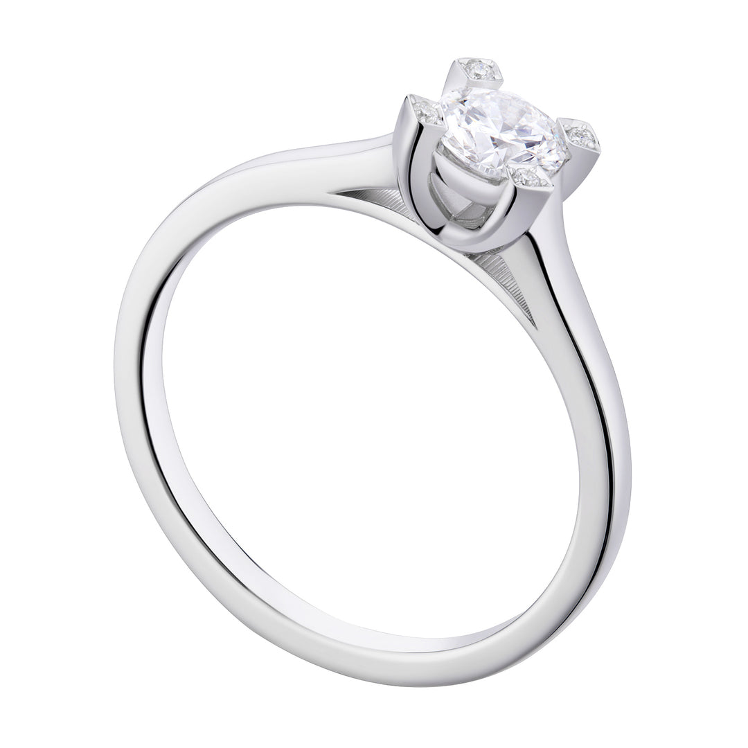 World Diamond Group fm anillo griffe incas. gramo. suave ct. 0,42-0,51 ASLFM006BDI5-19077110047