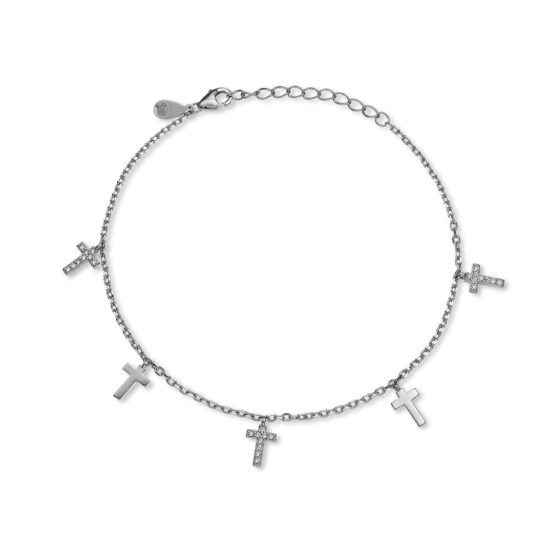 Nihama br ag925 gem swarovski bianchi NB7425A4BIANCO0