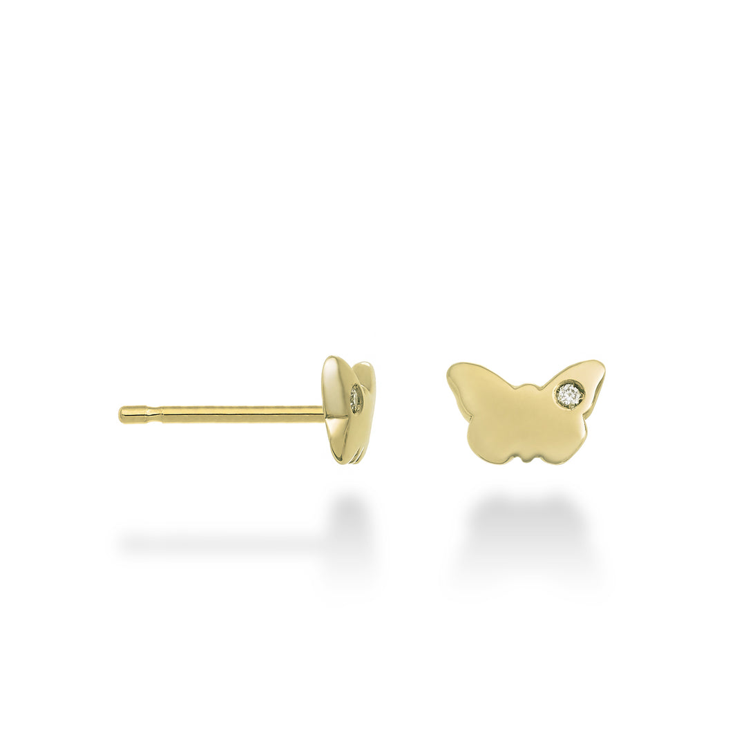 Nihama or 18k farfalla ct.0,02 oro giallo NO5113O1BR002