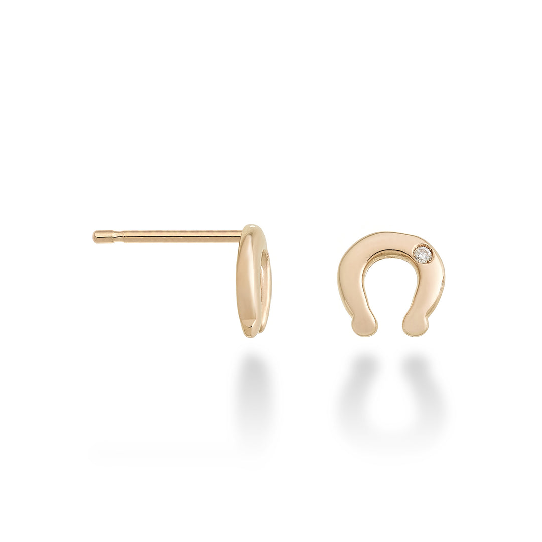 Mikiko or 18k horseshoe 0.02 ct rose gold MO5114O3BR002